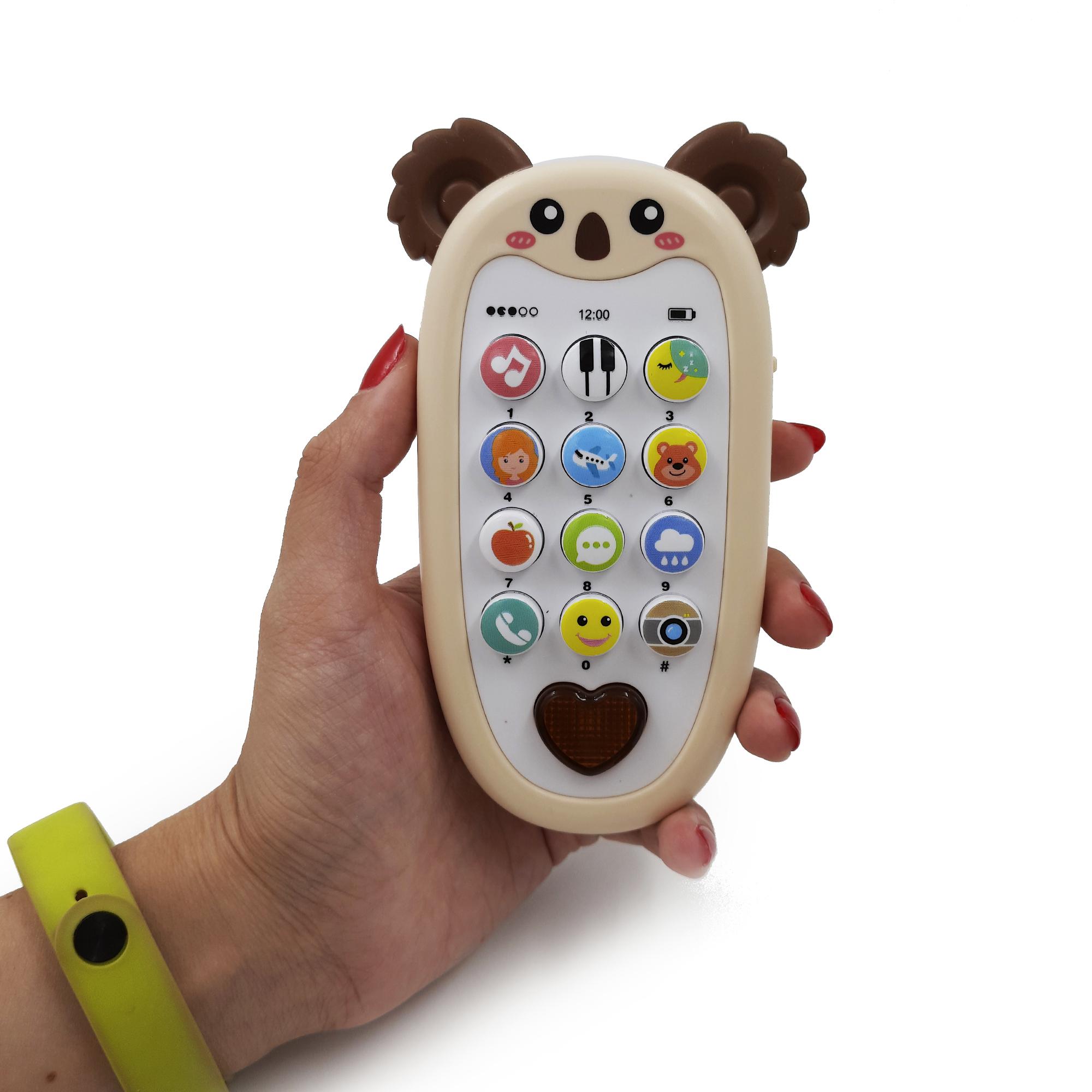 Телефон інтерактивний ТК Group Коала Різнокольоровий (116375b) - фото 5 Телефон інтерактивний ТК Group Коала Різнокольоровий (116375b) - фото 5