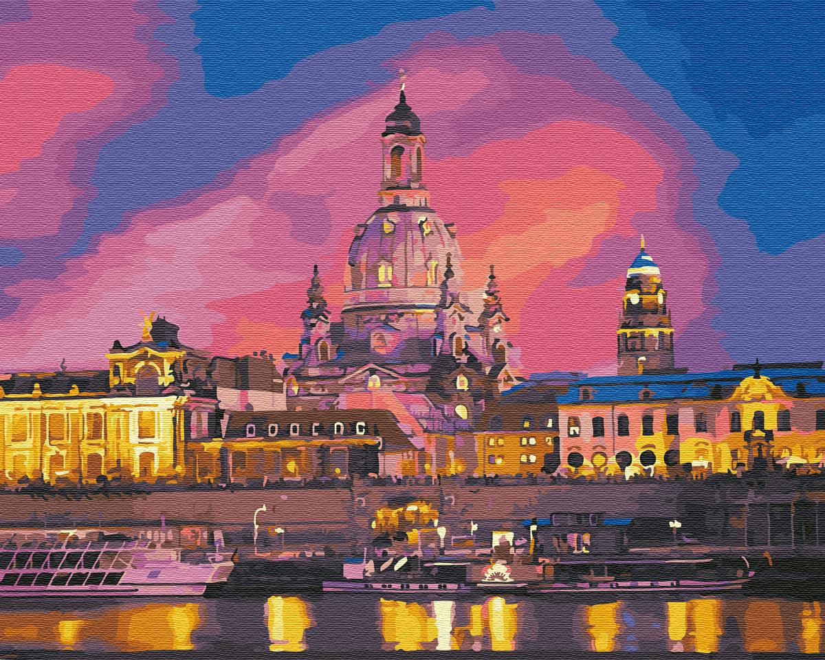 Картина по номерам Brushme Вечерний Дрезден 40х50 см (BK-GX28780)