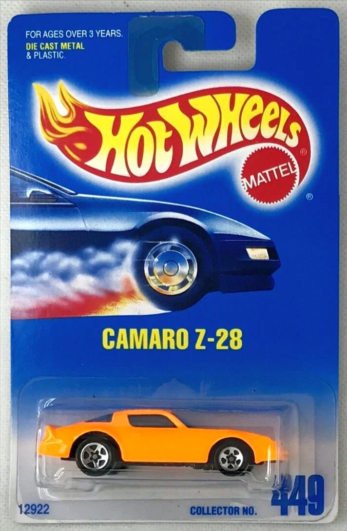 Игрушечная машинка Hot Wheels Camaro Z-28 1996 №449 (12922)
