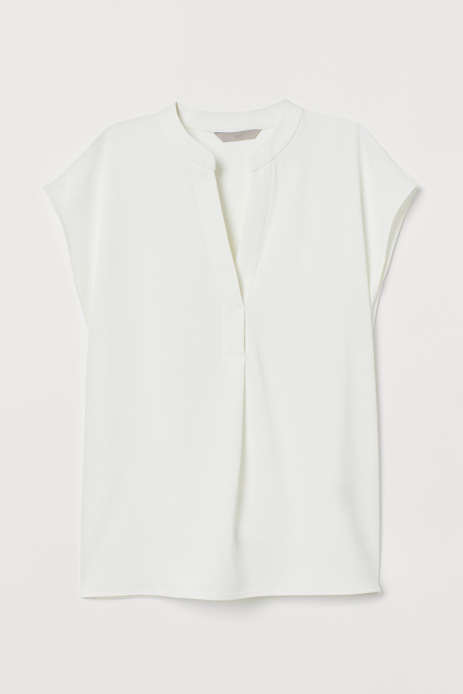 Блуза H&M р. 34 Белый (9078168450)