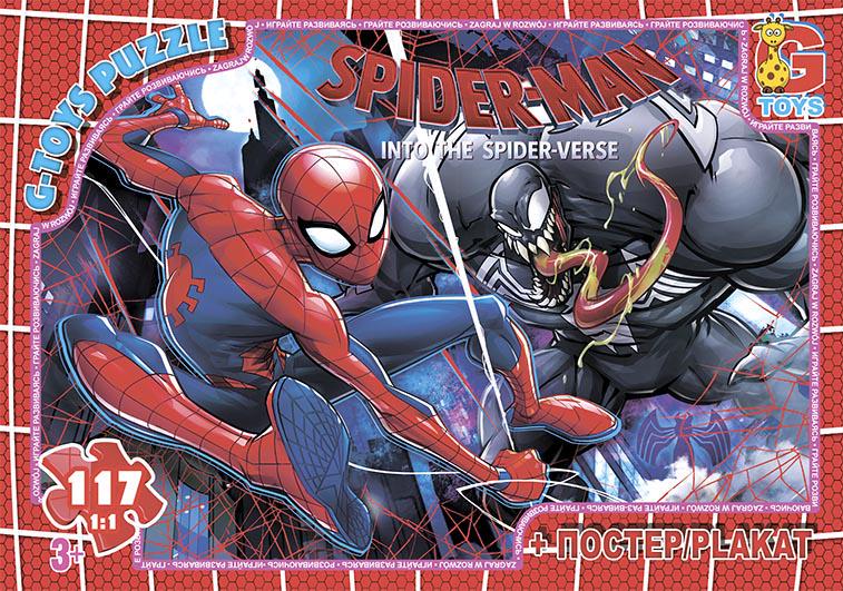 Пазли G-Toys SM897 із серії Людина-павук 117 ел. (MTT-126277) Пазли G-Toys SM897 із серії Людина-павук 117 ел. (MTT-126277)
