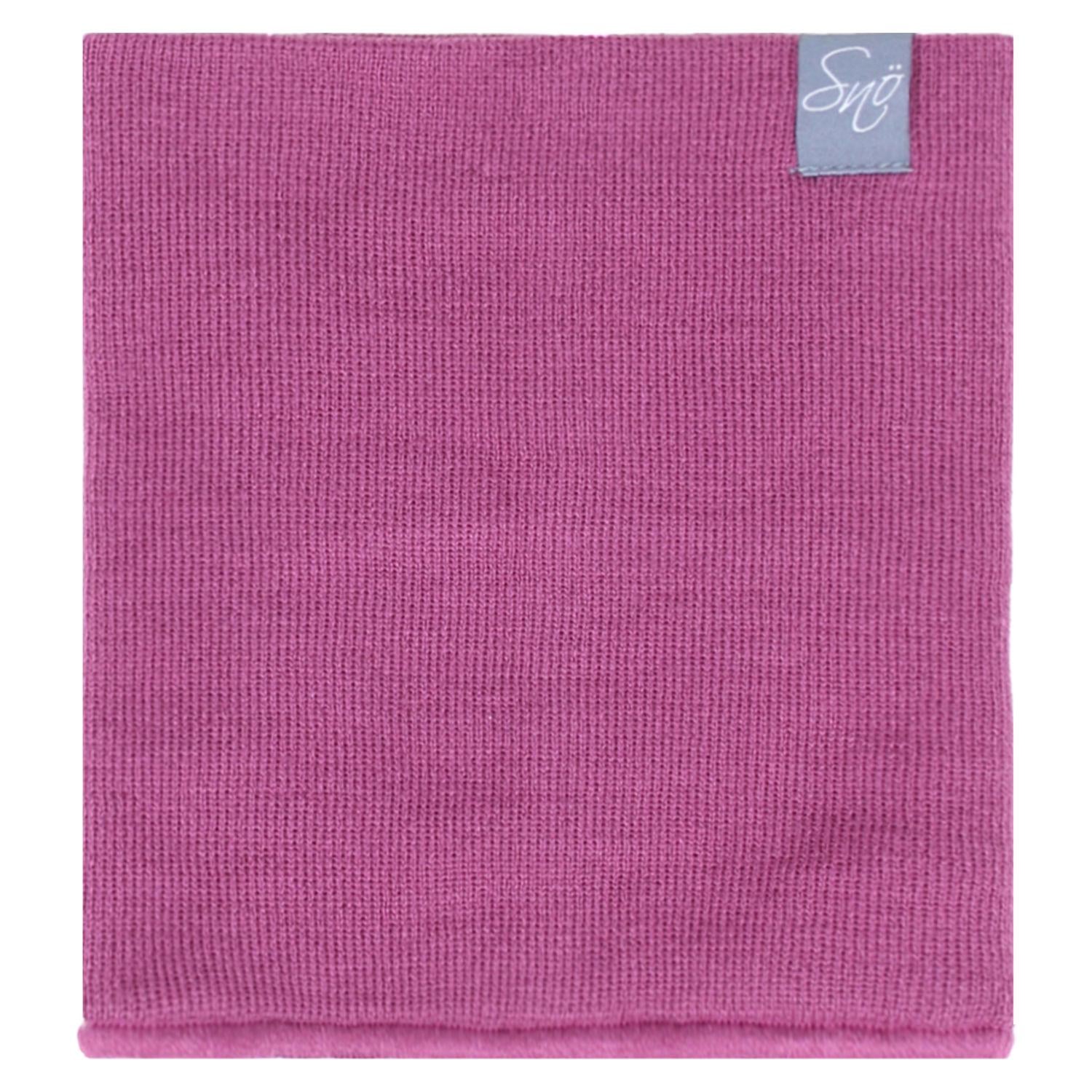 Бафф вязаный для девочки SNO F18CAC310 130-180 см Светло-розовый (F18CAC310-Anticpink-o/s)