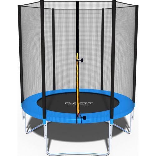 Батут Funfit 183 см с внешней сеткой Синий (2833)