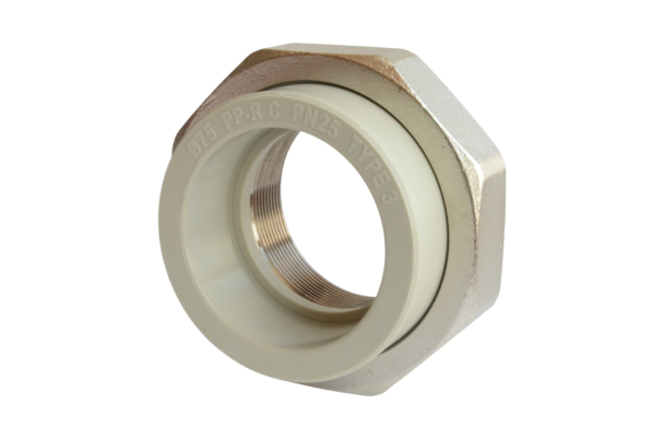 Американка Formul ППР полипропилен внутренняя резьба-пайка Ду 50 мм x 1 1/2" (TAR-000057469) - фото 2 Американка Formul ППР полипропилен внутренняя резьба-пайка Ду 50 мм x 1 1/2" (TAR-000057469) - фото 2