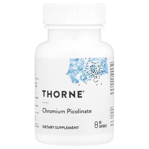 Хром Thorne Chromium Picolinate 500 mcg 60 Capsules (THR-25502)