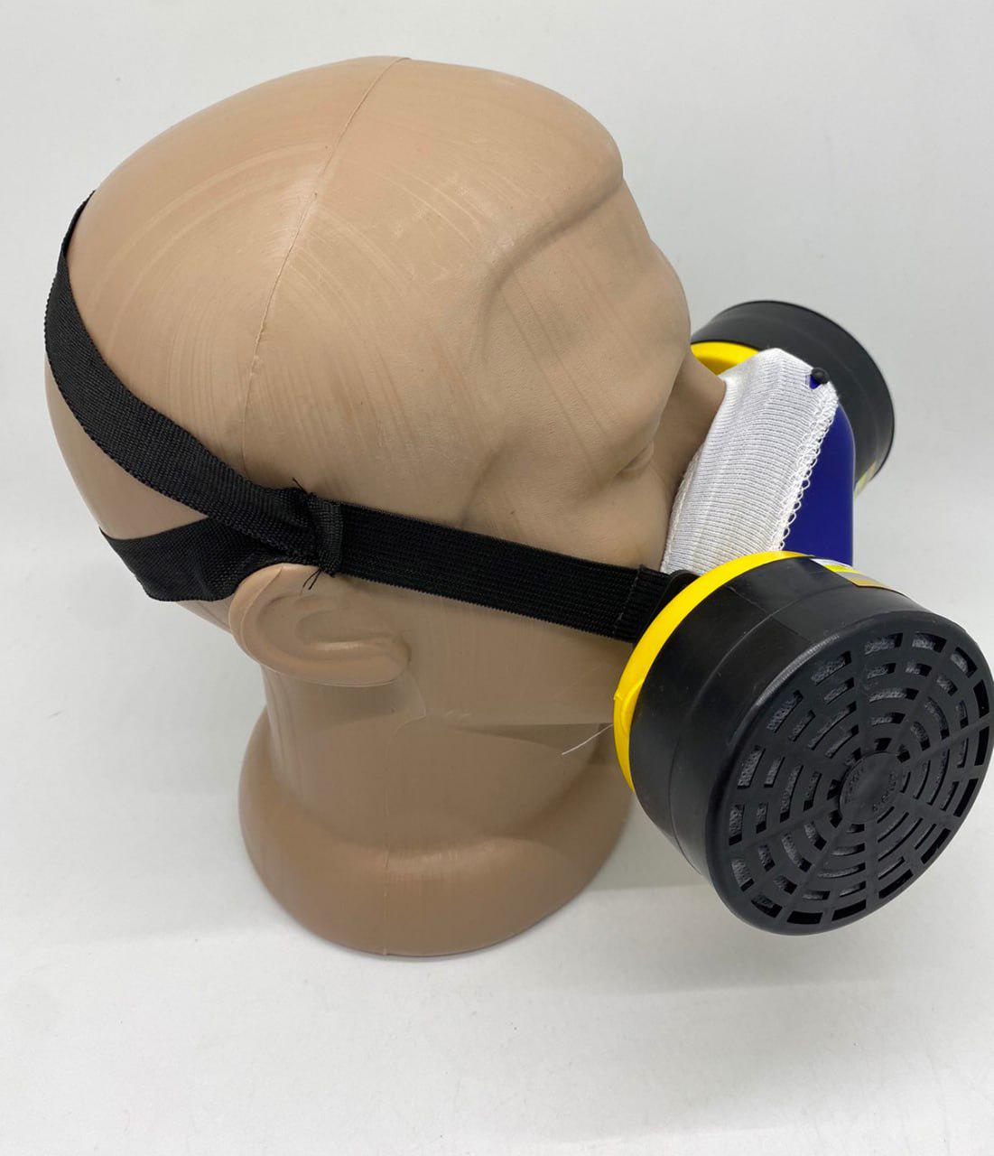 Респиратор-маска Ру-60 м с универсальными фильтрами (А1В1Е1Р2) - фото 2 Респиратор-маска Ру-60 м с универсальными фильтрами (А1В1Е1Р2) - фото 2