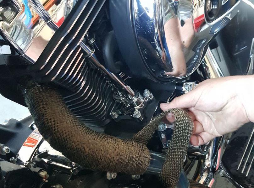 Термолента для глушителя Volcano WRAP базальтовое волокно до 700 °C 50 мм 5 м (000049883) - фото 3 Термолента для глушителя Volcano WRAP базальтовое волокно до 700 °C 50 мм 5 м (000049883) - фото 3