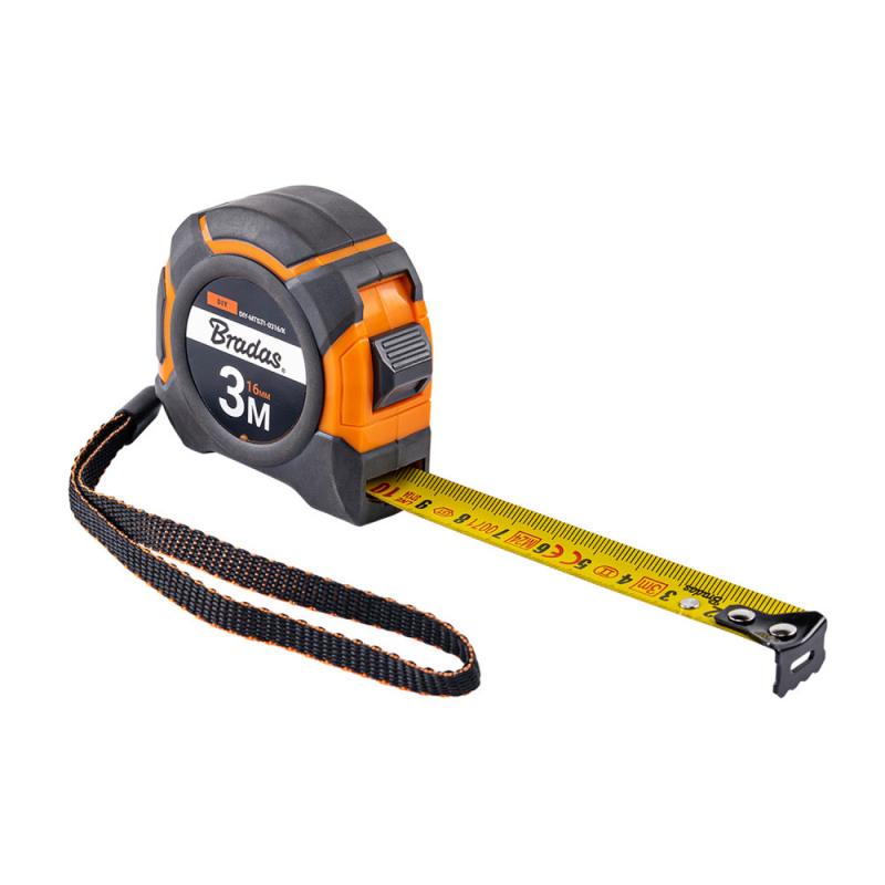 Рулетка на катушке конец из нержавеющей стали SNAP soft 3 м/16 мм (DIY-MTS31-0316/K)