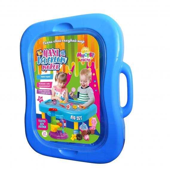 Набор теста для лепки Strateg Мистер тесто подарочный чемодан-стол 41х33х8,5 см (71210S)