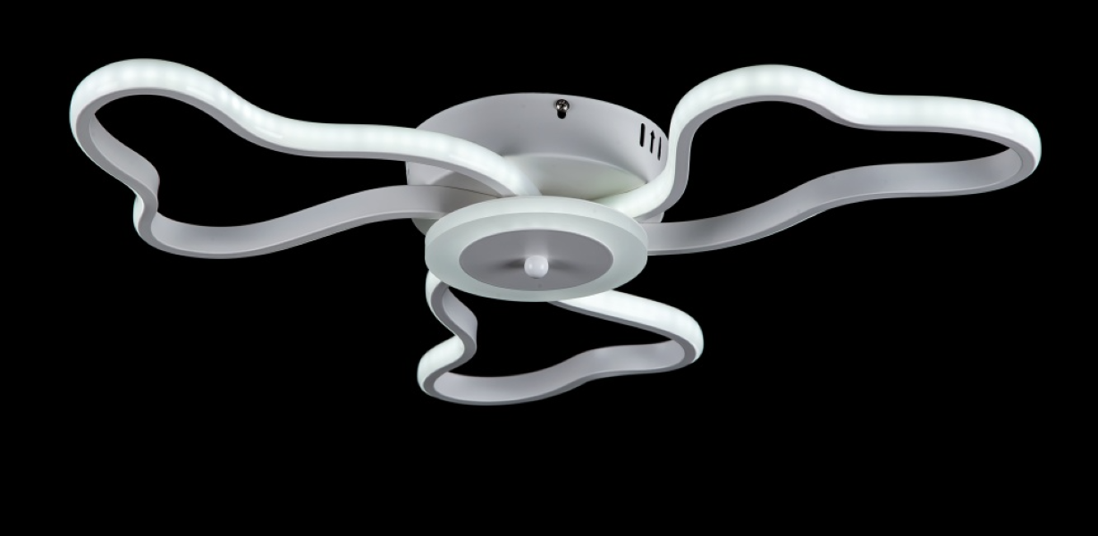 Светодиодная люстра L08005/3 LED White Белый (AN000148)