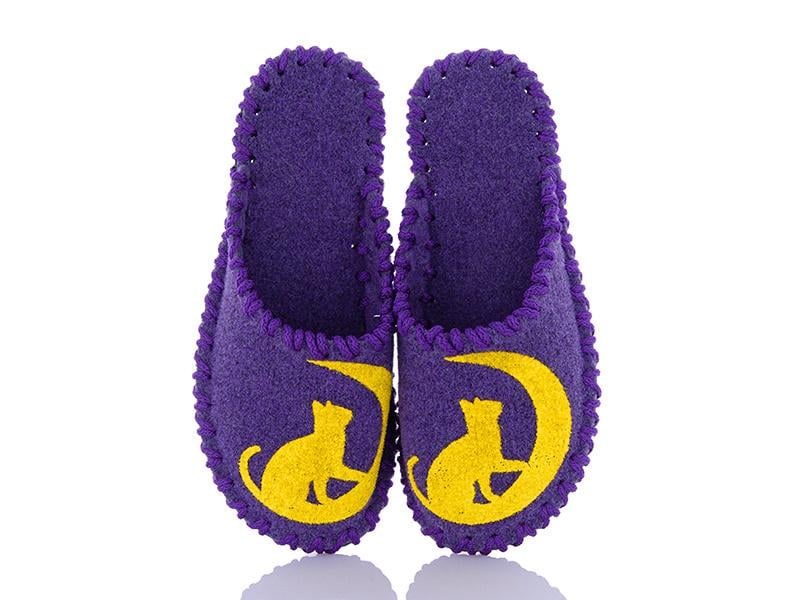 Тапочки фетровые женские VENDS 278 р. 36-37 Фиолетовый