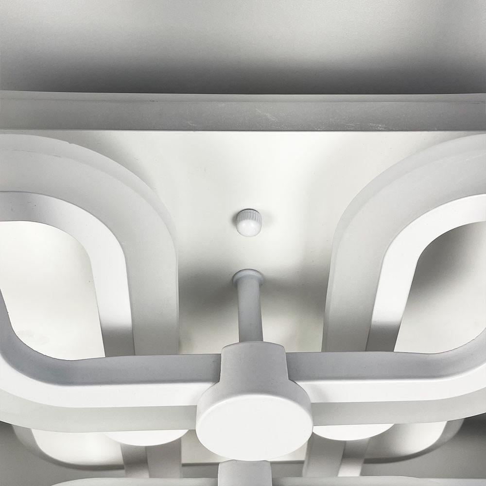 Люстра LED RGB на 2/2 рожка Белый (A 2503/2+2 WT) - фото 8