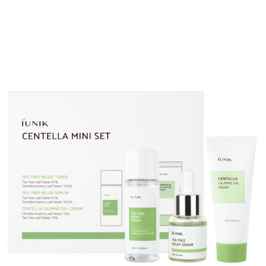 Набор миниматюр успокаивающий IUNIK Centella Mini Set (1653306847)