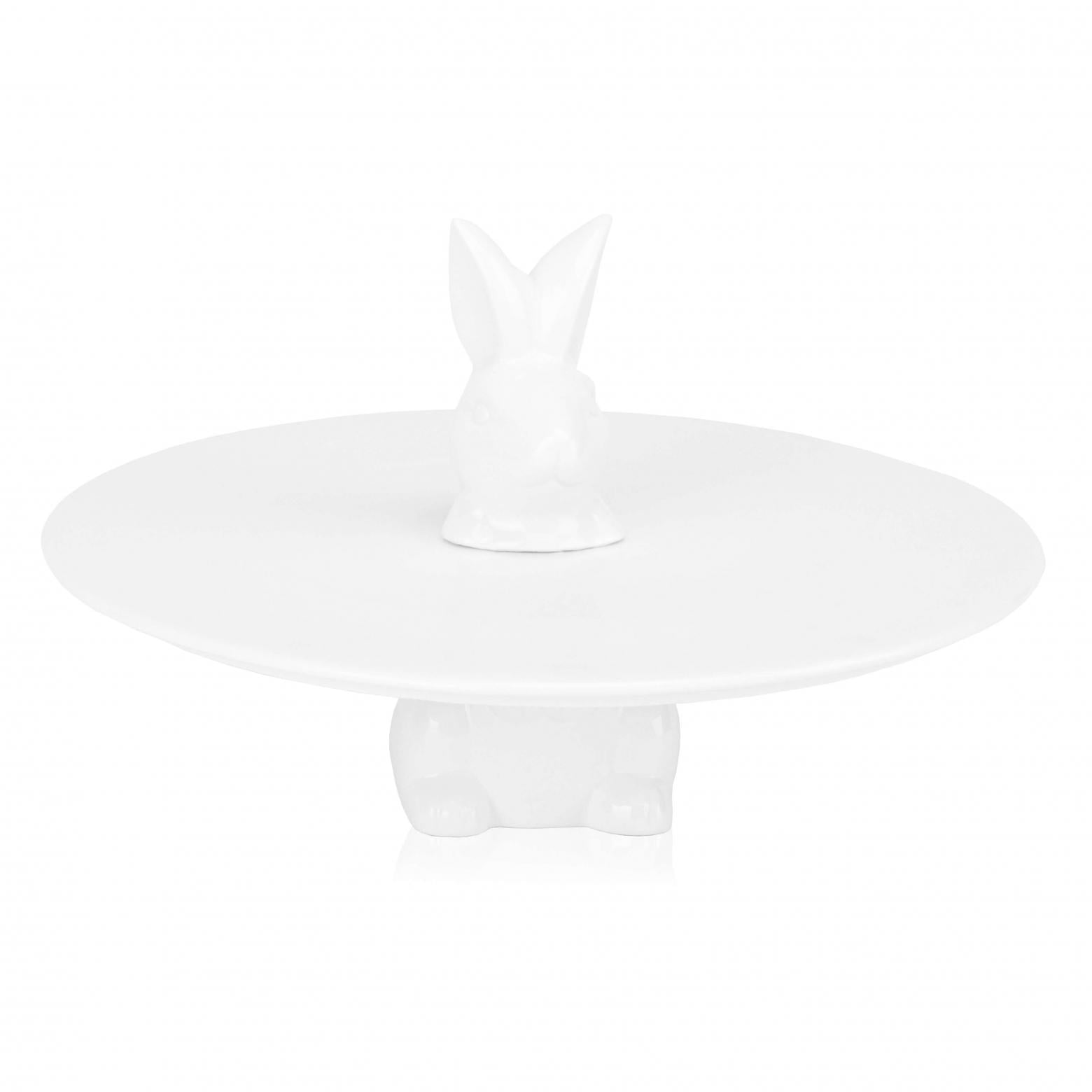 Блюдо керамическое Elisey Любопытный кролик (8910-007)