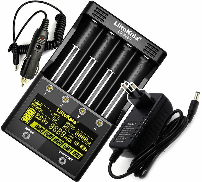 Зарядний пристрій Liitokala Lii-500S EU (2497215544) - фото 3 Зарядний пристрій Liitokala Lii-500S EU (2497215544) - фото 3