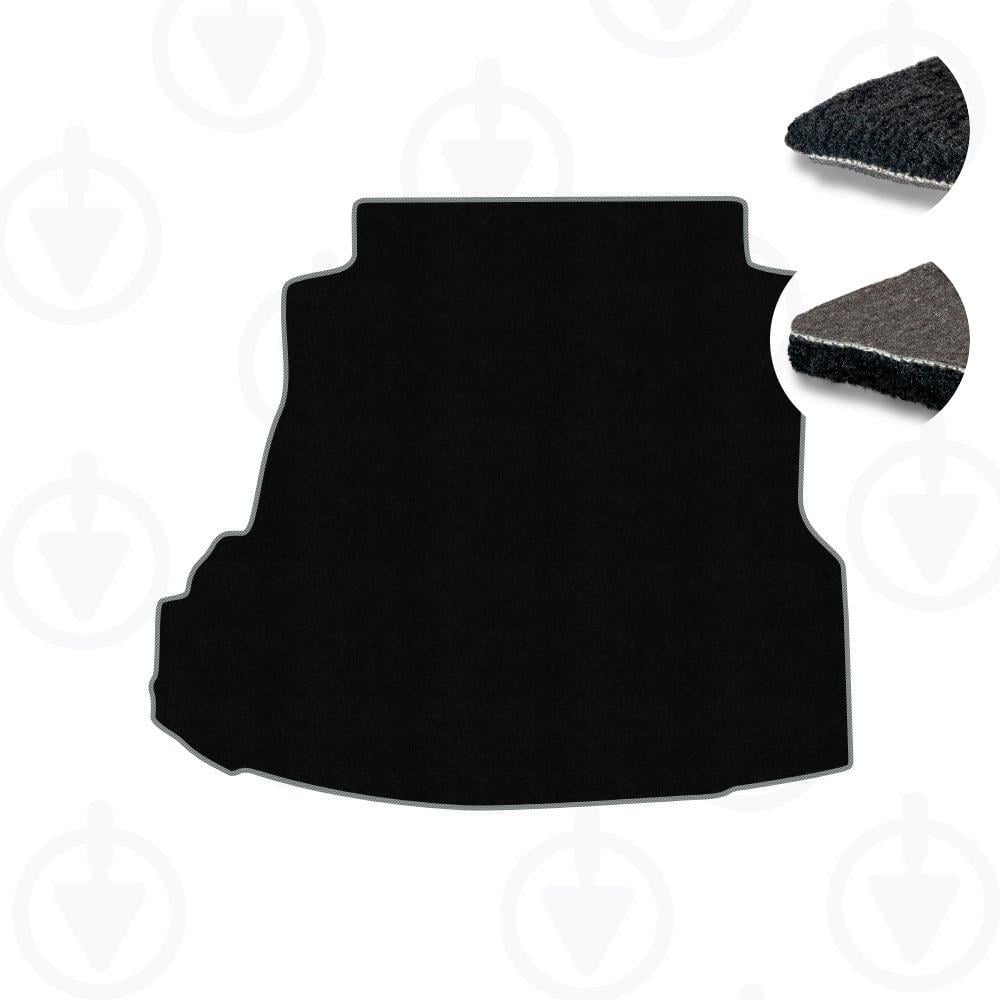 Килимок до багажника Star-Tex для Audi A4 B5 1994-2001 р. седан текстиль/Tokyo Графіт/Сірий (10066-66-55-42)