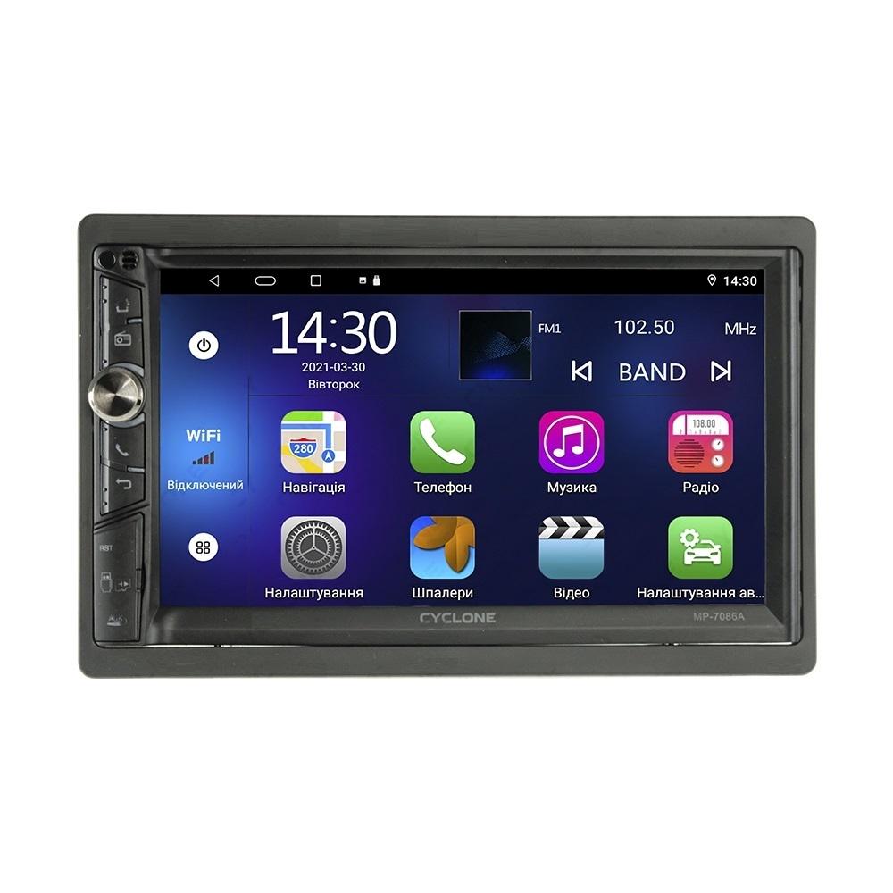 Автомагнітола 2Din Cyclone MP-7086A V2 2+32Gb (НФ-00001511)