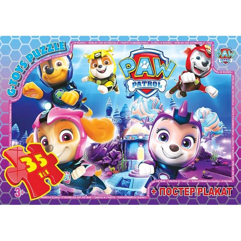 Пазли Paw Patrol PW08906 постер 35 елементів (3074082771)