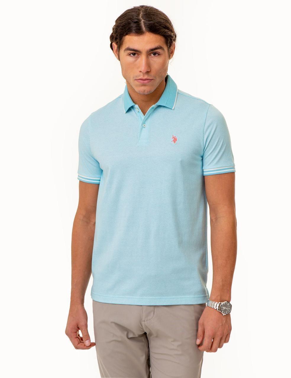 Поло мужское US Polo ASSN HORIZON XL Blue (2222461895)
