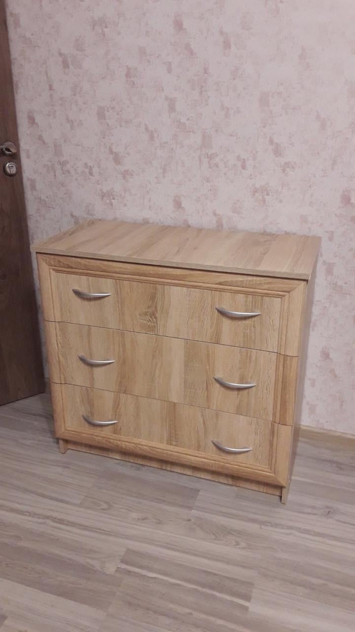 Комод для квартири Mebel Service Соната 80,5х38х77 Дуб самоа (23432580) - фото 3 Комод для квартири Mebel Service Соната 80,5х38х77 Дуб самоа (23432580) - фото 3