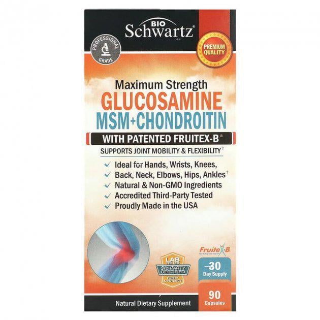 Глюкозамин BioSchwartz МСМ Fruitex-B 90 капсул ( BTZ-75121)