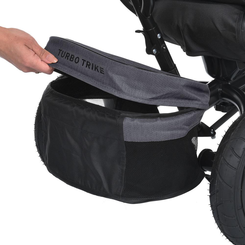 Детский велосипед трехколесный Turbo Trike MT 1007-2 Графитный - фото 13