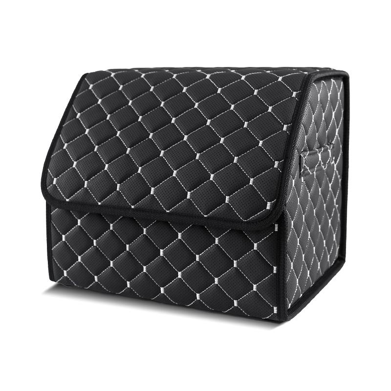 Органайзер в багажник автомобиля CarsBAG 30х35х30 см Black/White (16749766)