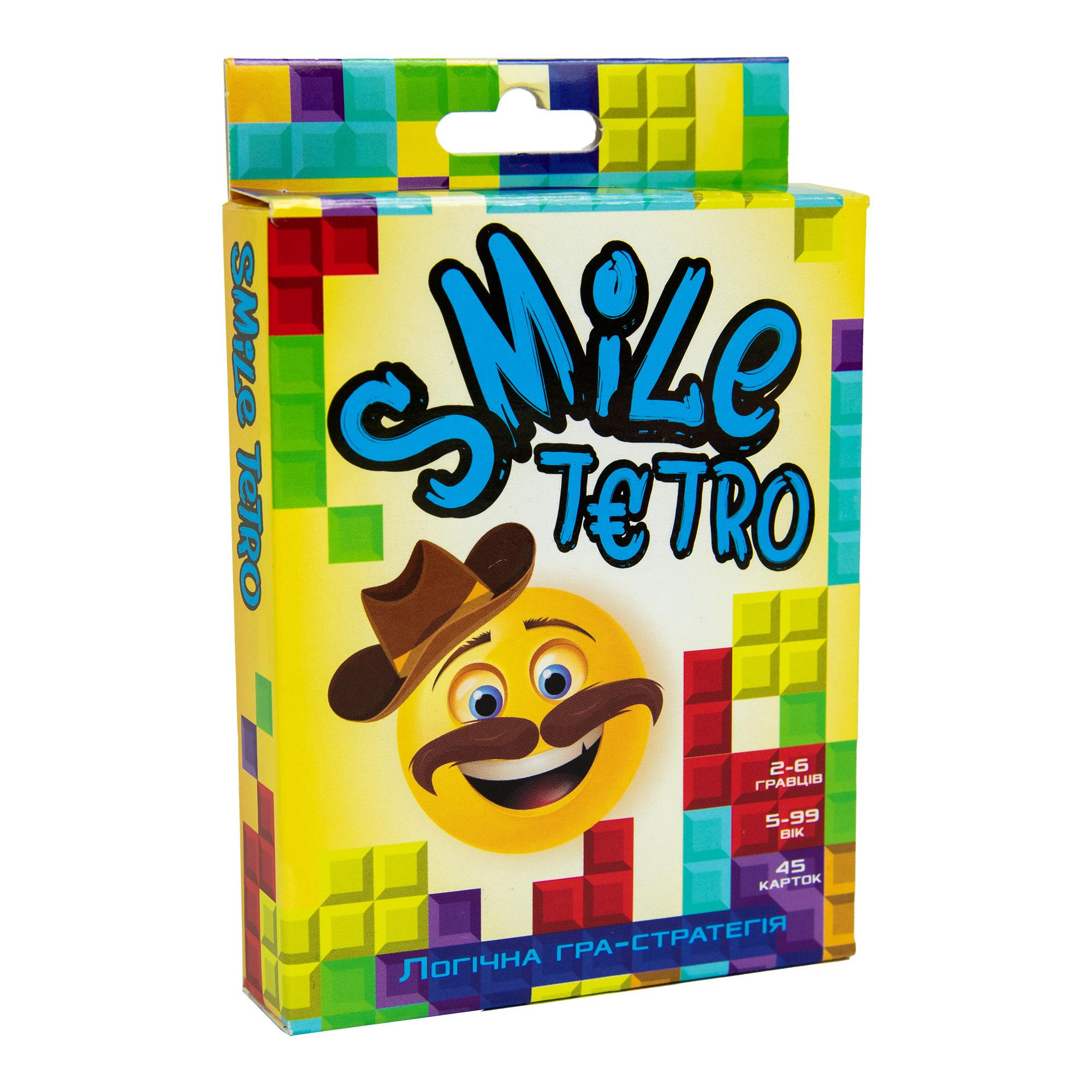 Настольная игра Strateg Smile Tetro укр. (30280)