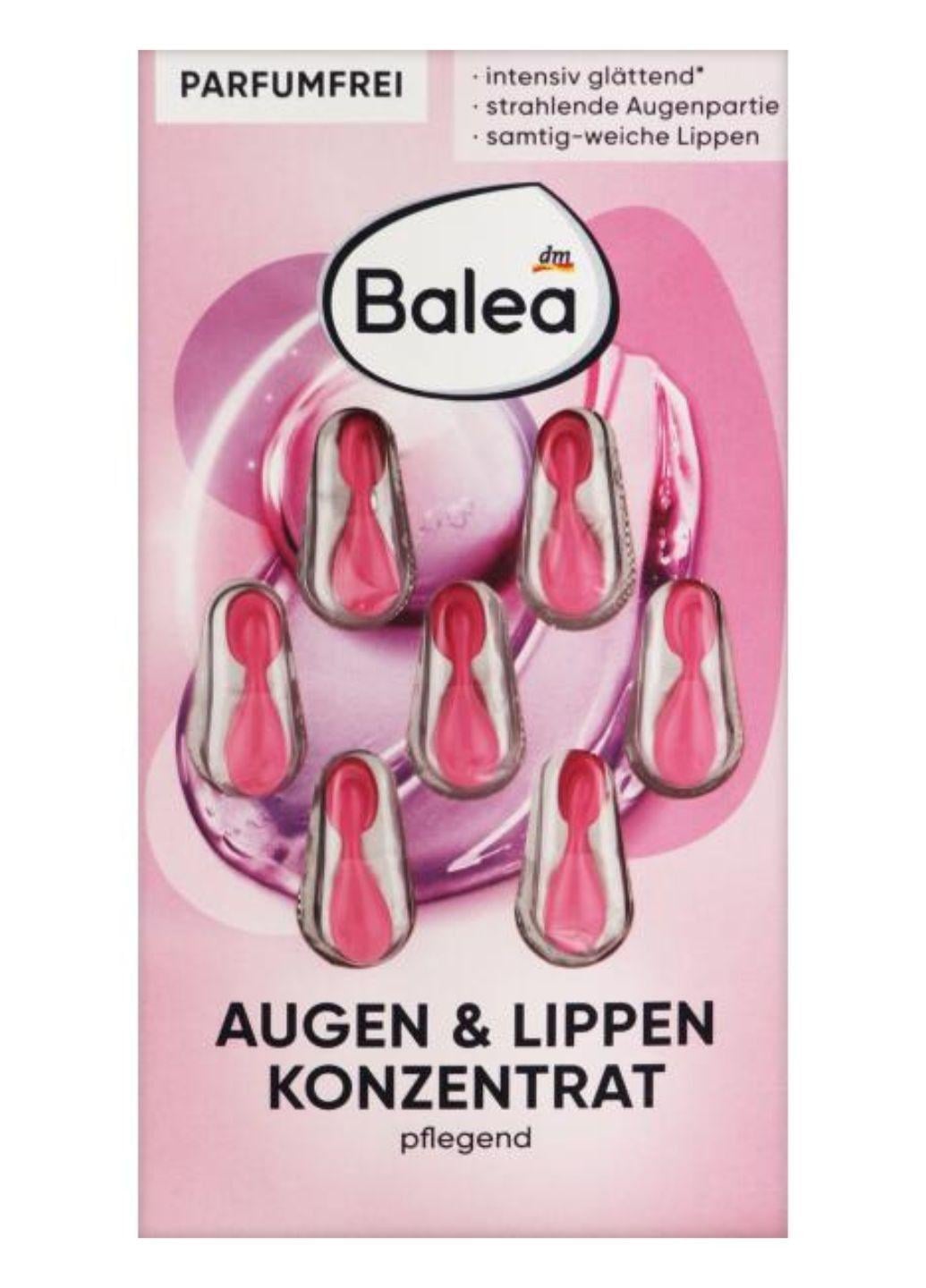 Концентрат для зони навколо очей і губ Balea Augen & Lippen Konzentrat 7 шт.