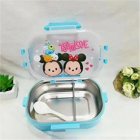 Ланч-бокс детский Elite Disney Mickey Blue термостойкий (123589)