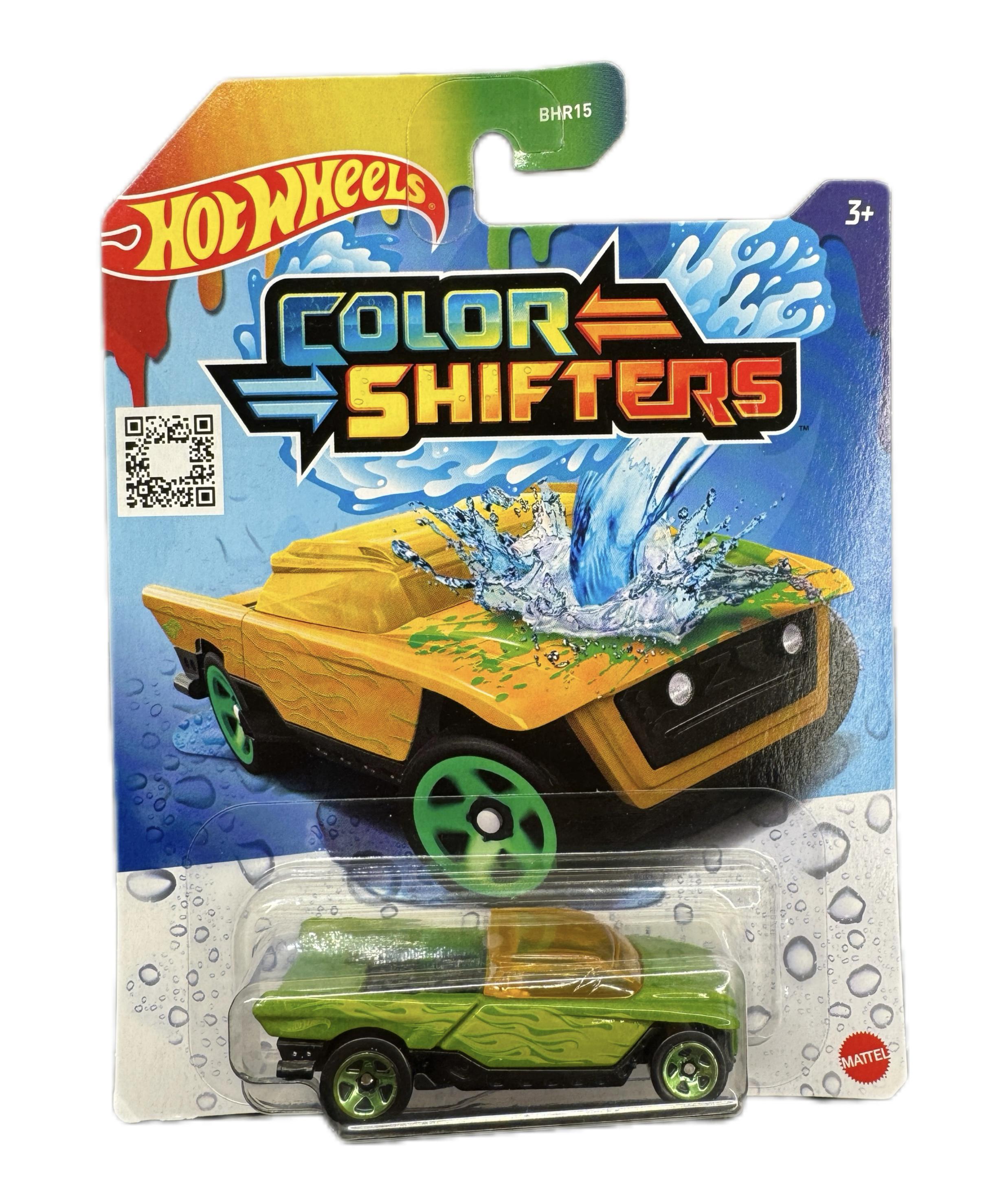 Машинка Green Jester Die-Cast Car Hot Wheels Color Shifters (24618896)