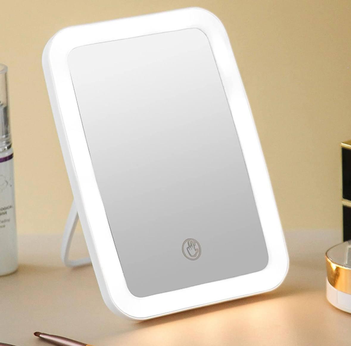 Косметическое зеркало с LED-подсветкой Белый (863d5303) - фото 4 Косметическое зеркало с LED-подсветкой Белый (863d5303) - фото 4