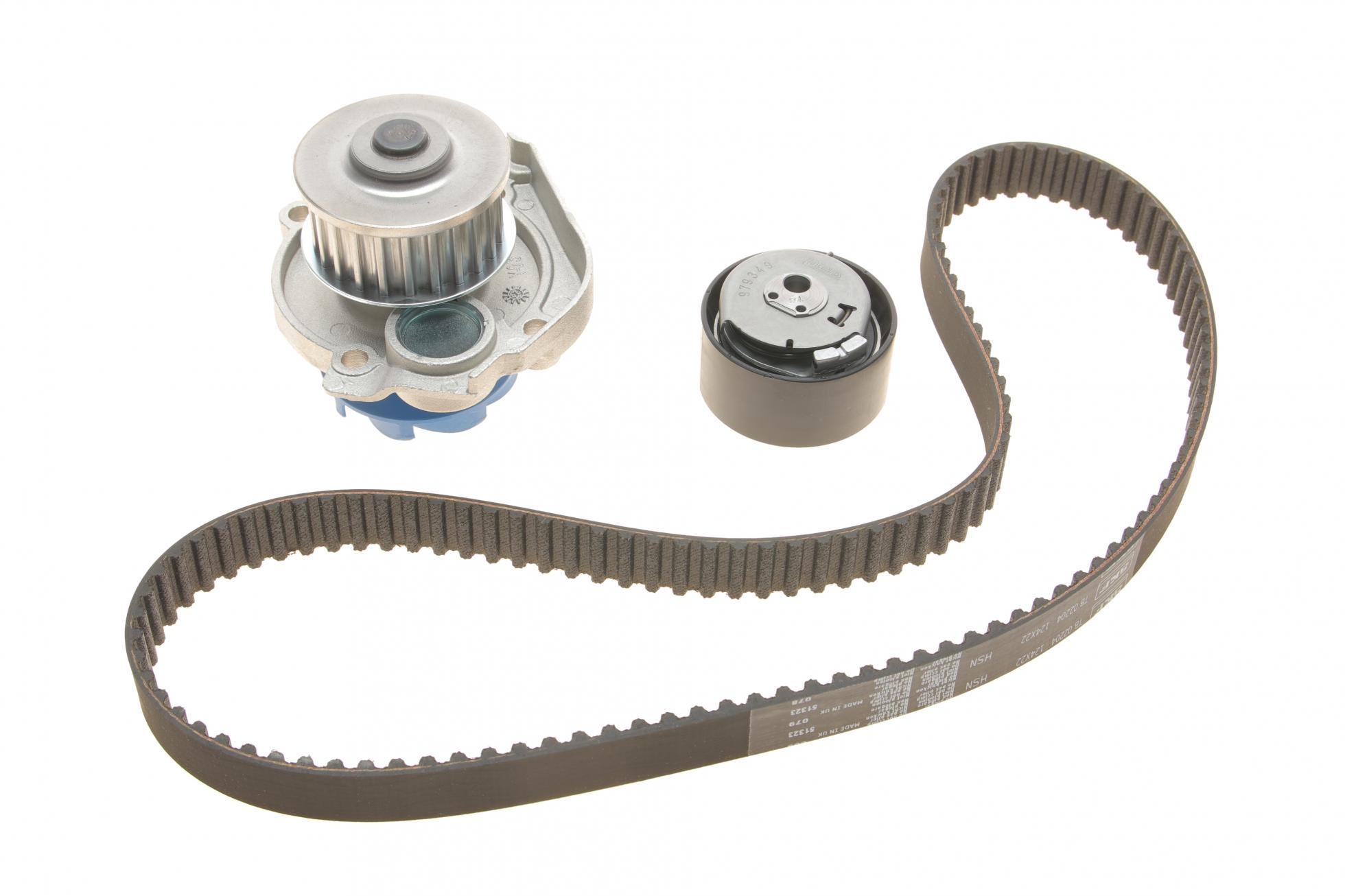 Комплект ГРМ и помпа SKF Fiat Doblo/Opel Combo 1.4i 10- (VKMC 02204-2)