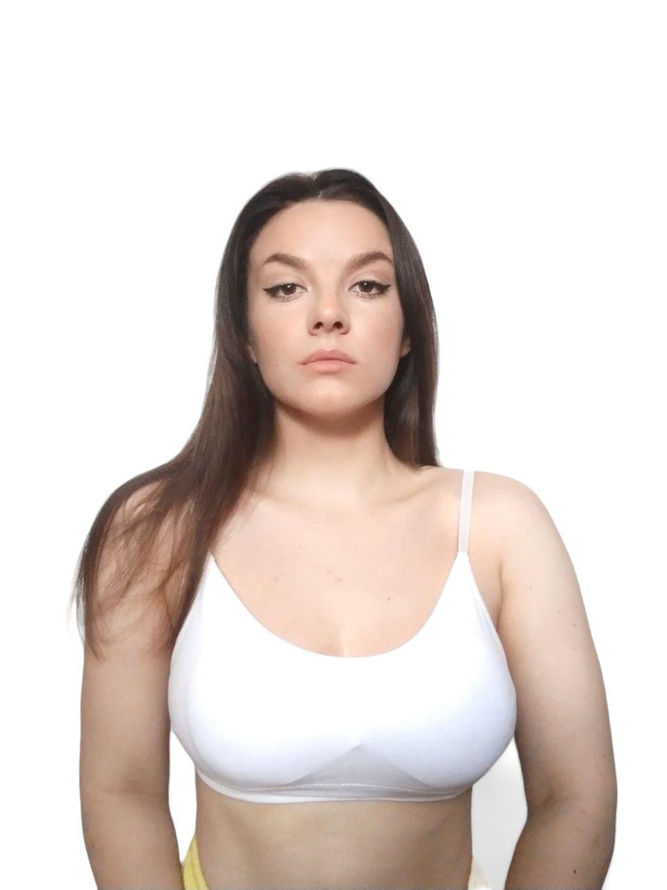 Бюстгалтер-топ с пуш-ап One size Белый (001) - фото 3 Бюстгалтер-топ с пуш-ап One size Белый (001) - фото 3