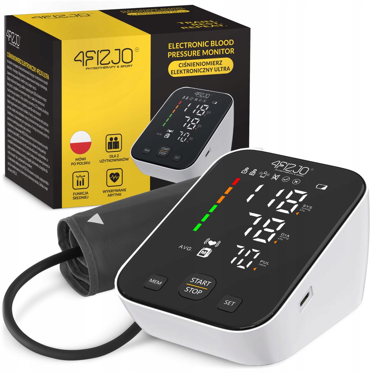 Тонометр автоматичний 4fizjo Ultra (P-5905973402002) - фото 10 Тонометр автоматичний 4fizjo Ultra (P-5905973402002) - фото 10