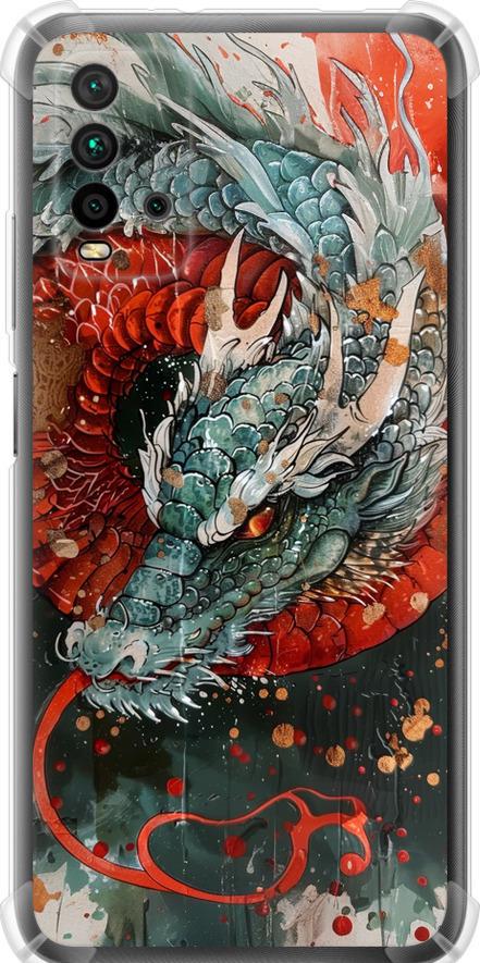 Чехол на Xiaomi Redmi 9T Стихия огня (6101sp-2257-42517)
