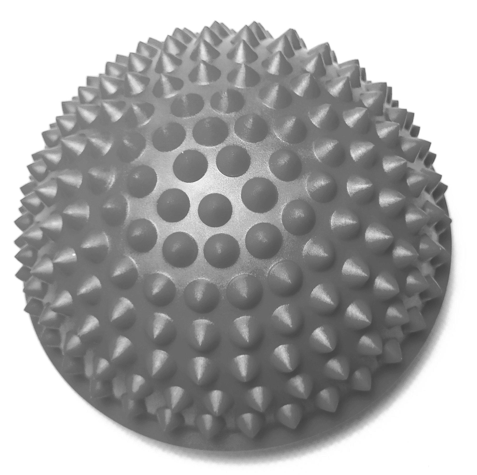 Напівсфера масажна жорстка EasyFit 15 см Сірий - фото 1 Напівсфера масажна жорстка EasyFit 15 см Сірий - фото 1