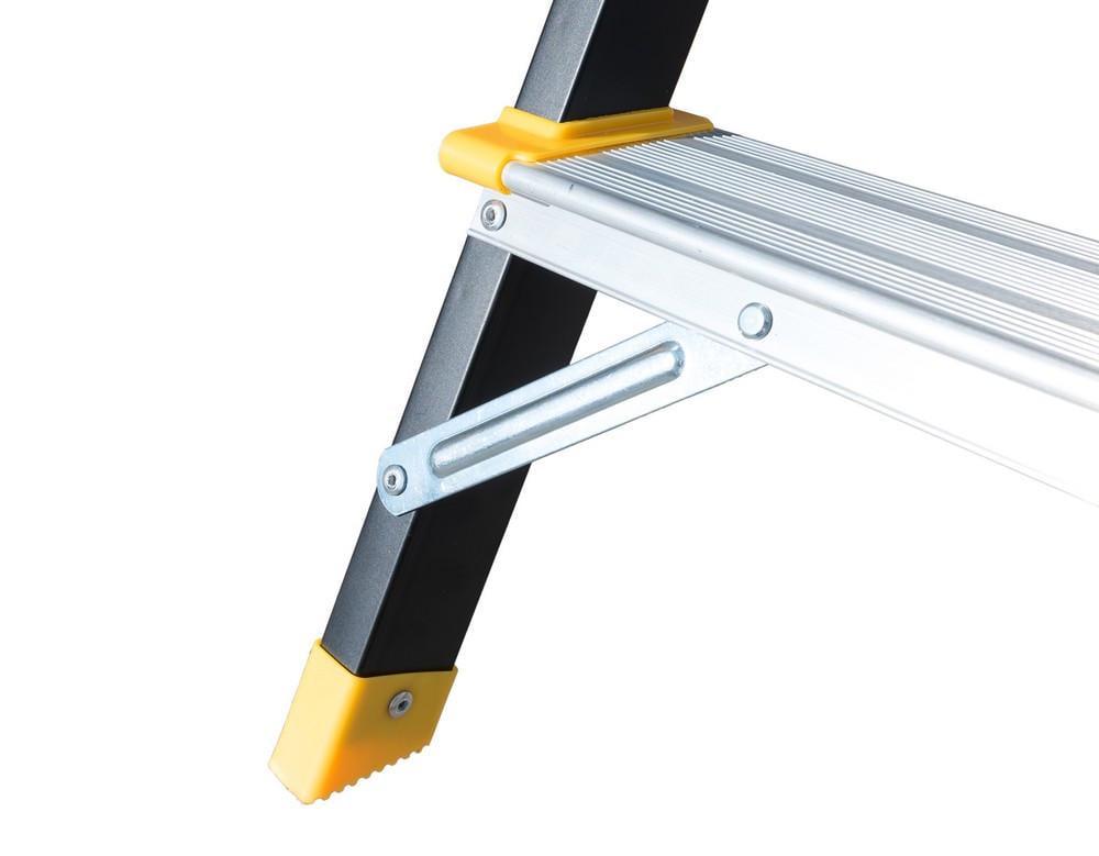 Лестница алюминий/сталь 6 ступеней h 1282 мм max 150 кг - фото 6 Лестница алюминий/сталь 6 ступеней h 1282 мм max 150 кг - фото 6