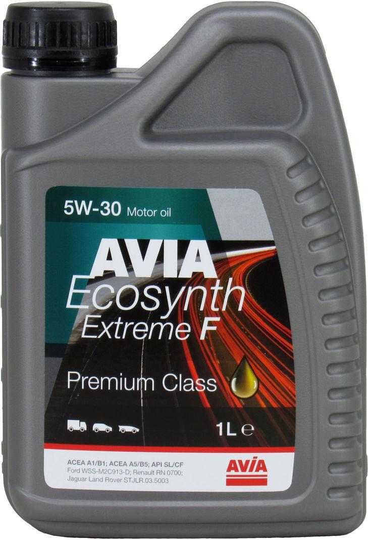 Моторное масло Avia Ecosynth Extreme F бензин/дизель 5W-30 1 л (1400355)