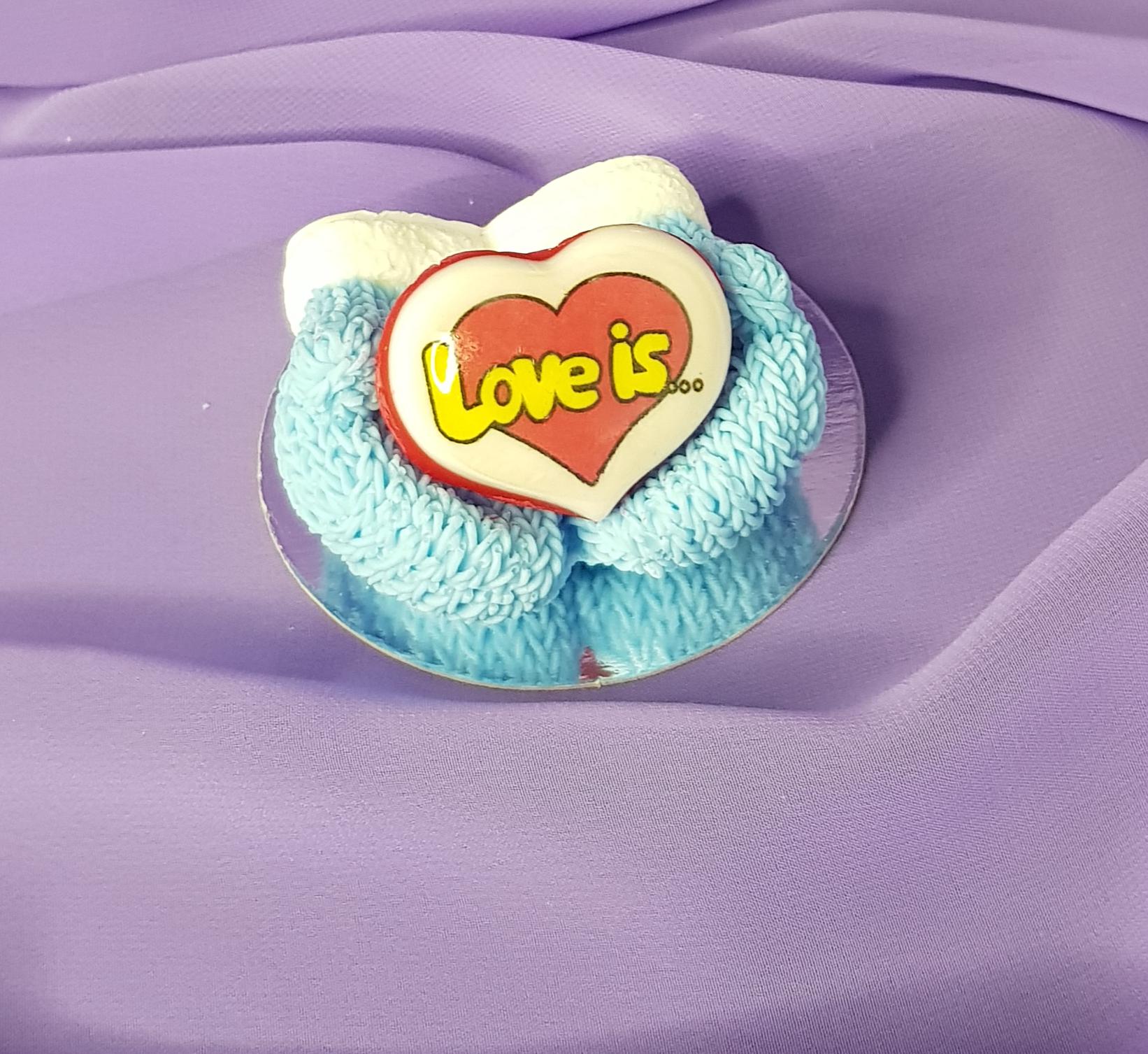 Мыло сувенирное Сердце в варежках (AS00058)