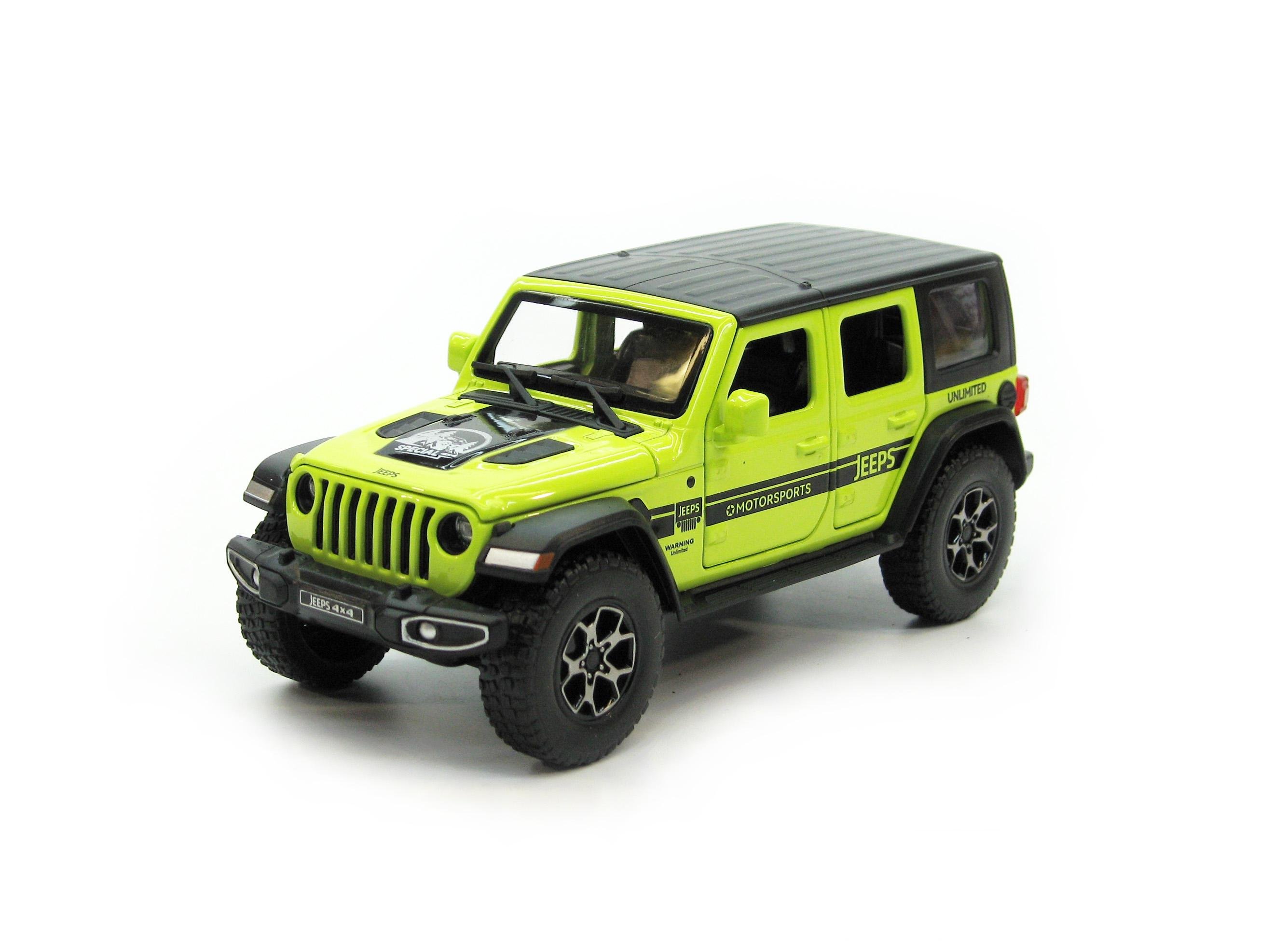 Модель металлическая Jeep Wrangler (20615 S)