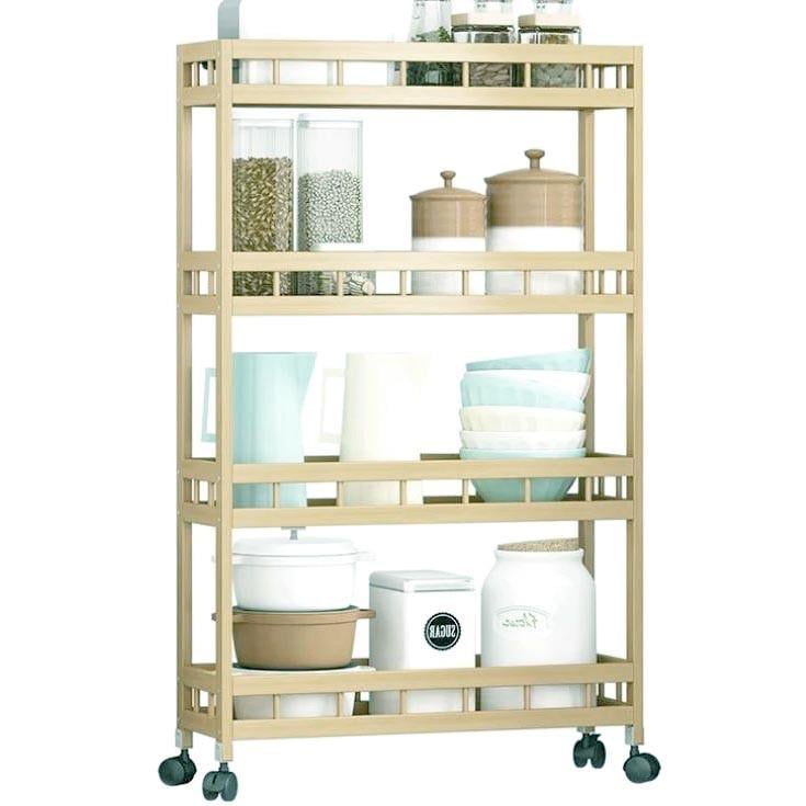 Этажерка на колесах из дерева Сюард 50 Бланже (ЭТА-500701)