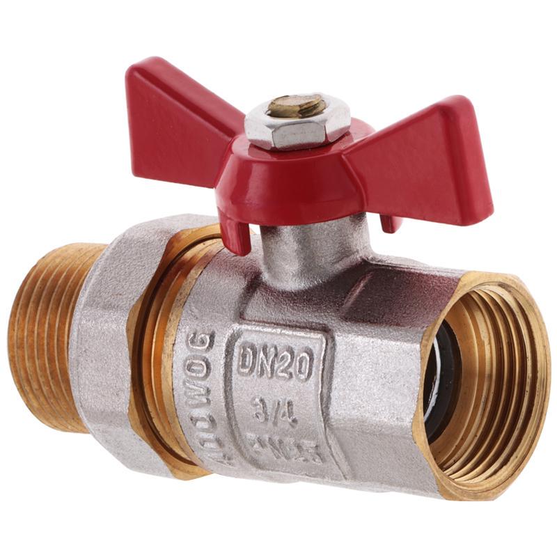 Кран шаровый Еко PN20 НВ с американкой 3/4" (24850029)