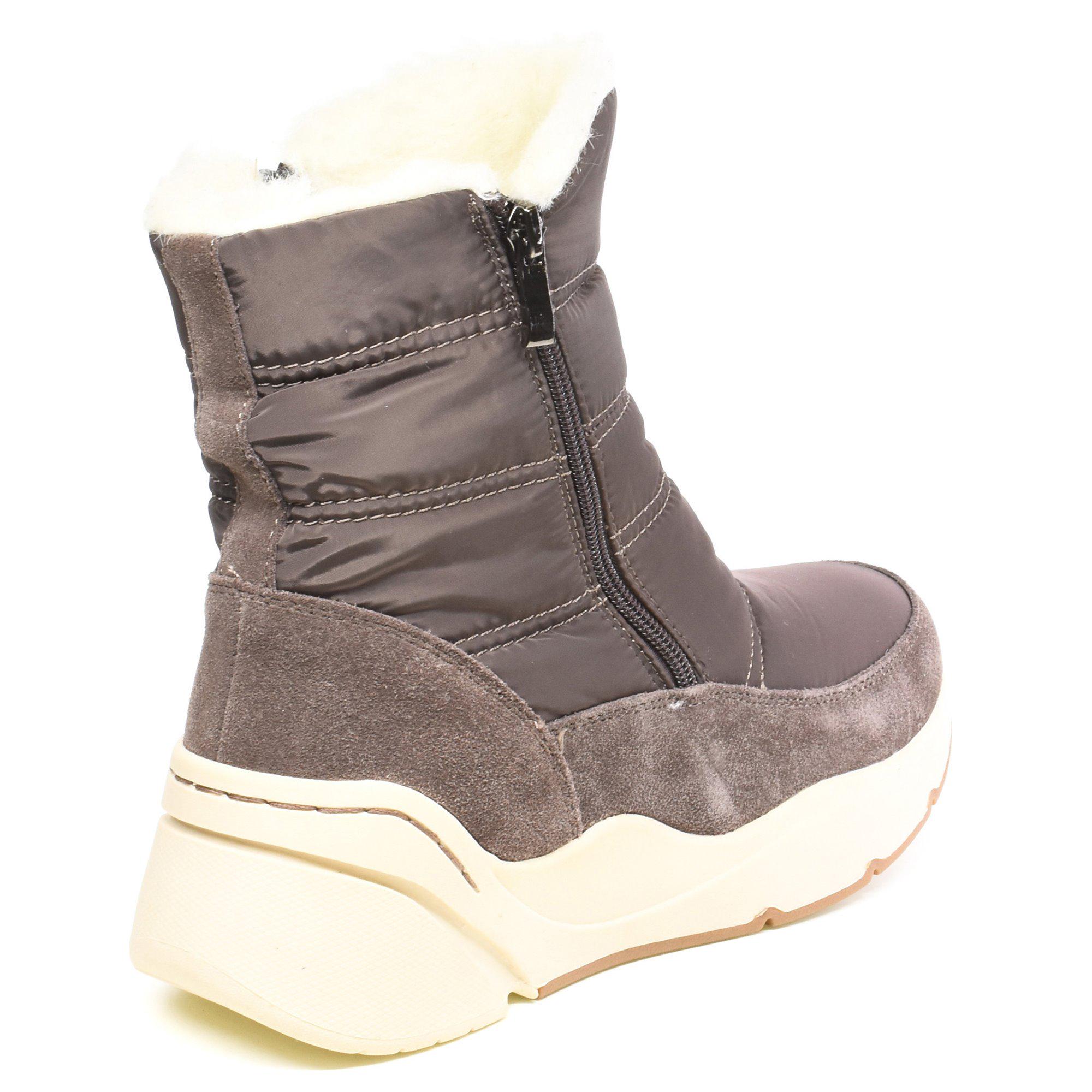 Дутики жіночі Baden р. 37 Сірий (013093-37) - фото 2