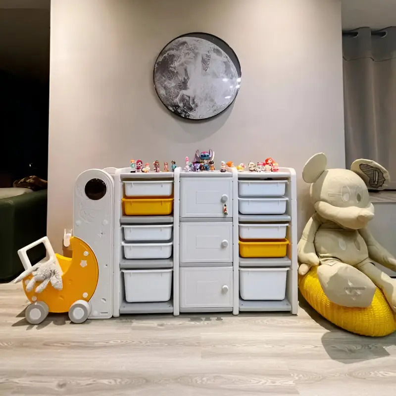 Органайзер для игрушек Lumpurini Lunetta Maxi с контейнерами 3 яруса 179x32x93 см (103dc313) - фото 5 Органайзер для игрушек Lumpurini Lunetta Maxi с контейнерами 3 яруса 179x32x93 см (103dc313) - фото 5