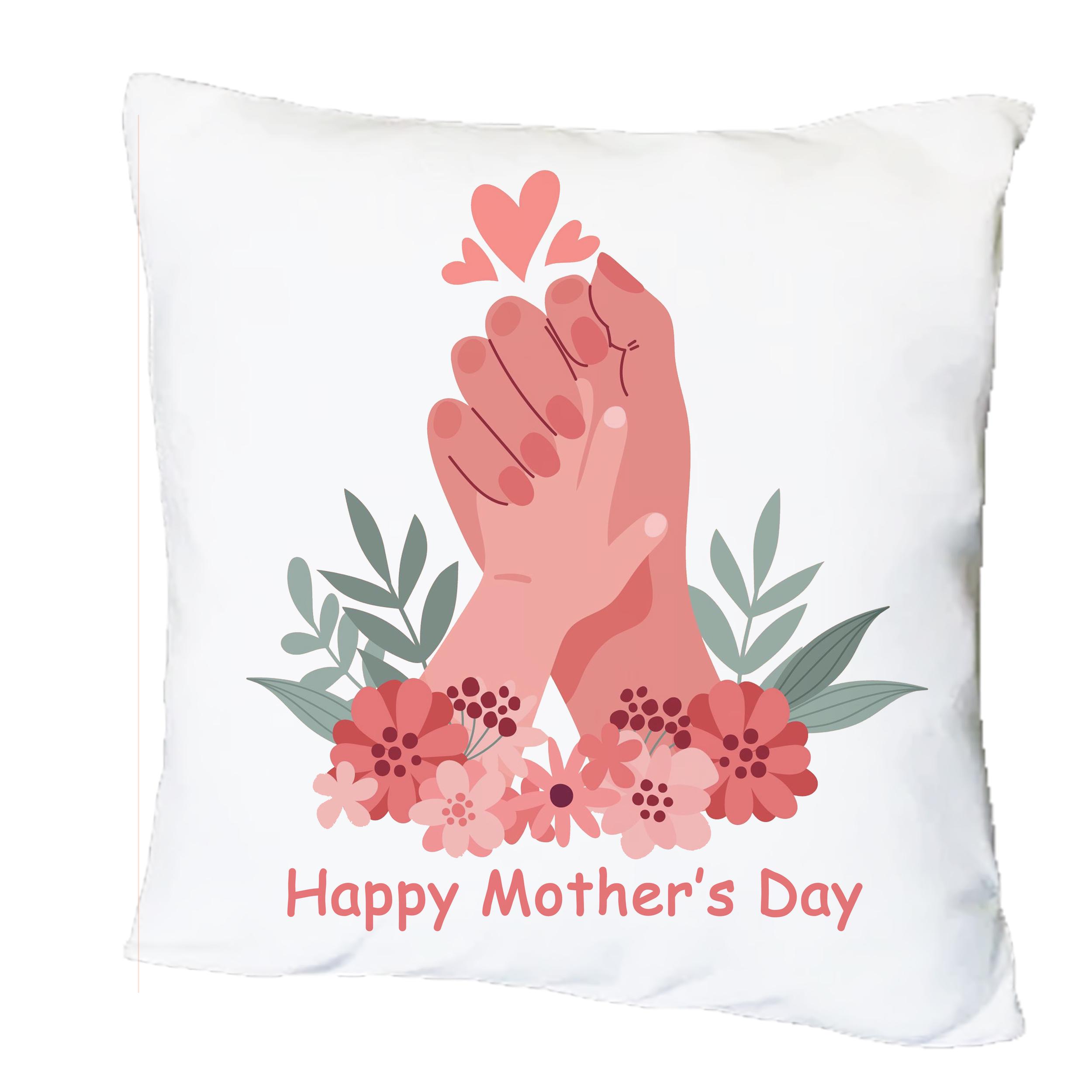 Подушка с принтом Happy Mother's Day (19222)