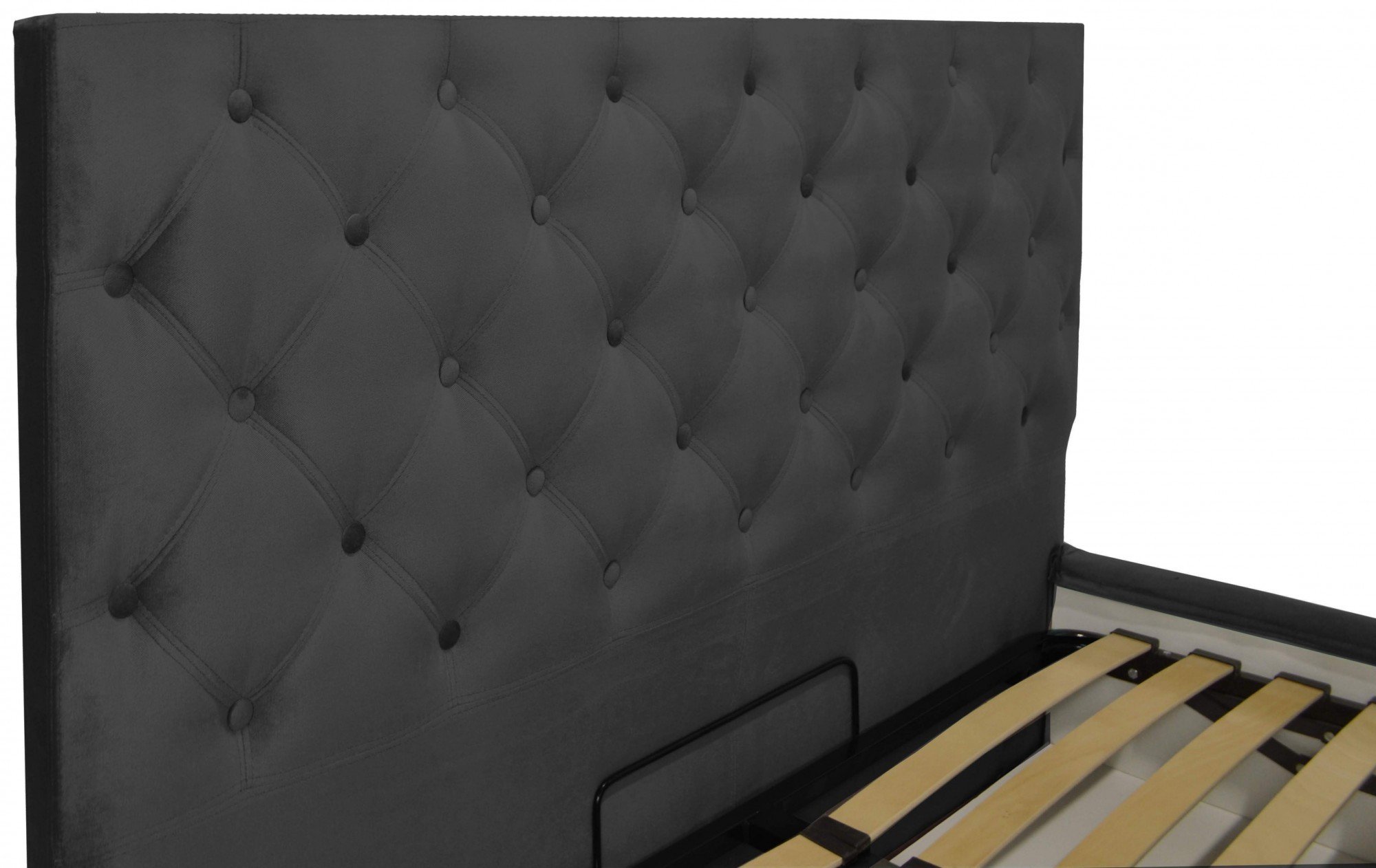 Кровать двуспальная Coventry Standart Missoni 009 180х200 см Темно-серый - фото 3 Кровать двуспальная Coventry Standart Missoni 009 180х200 см Темно-серый - фото 3