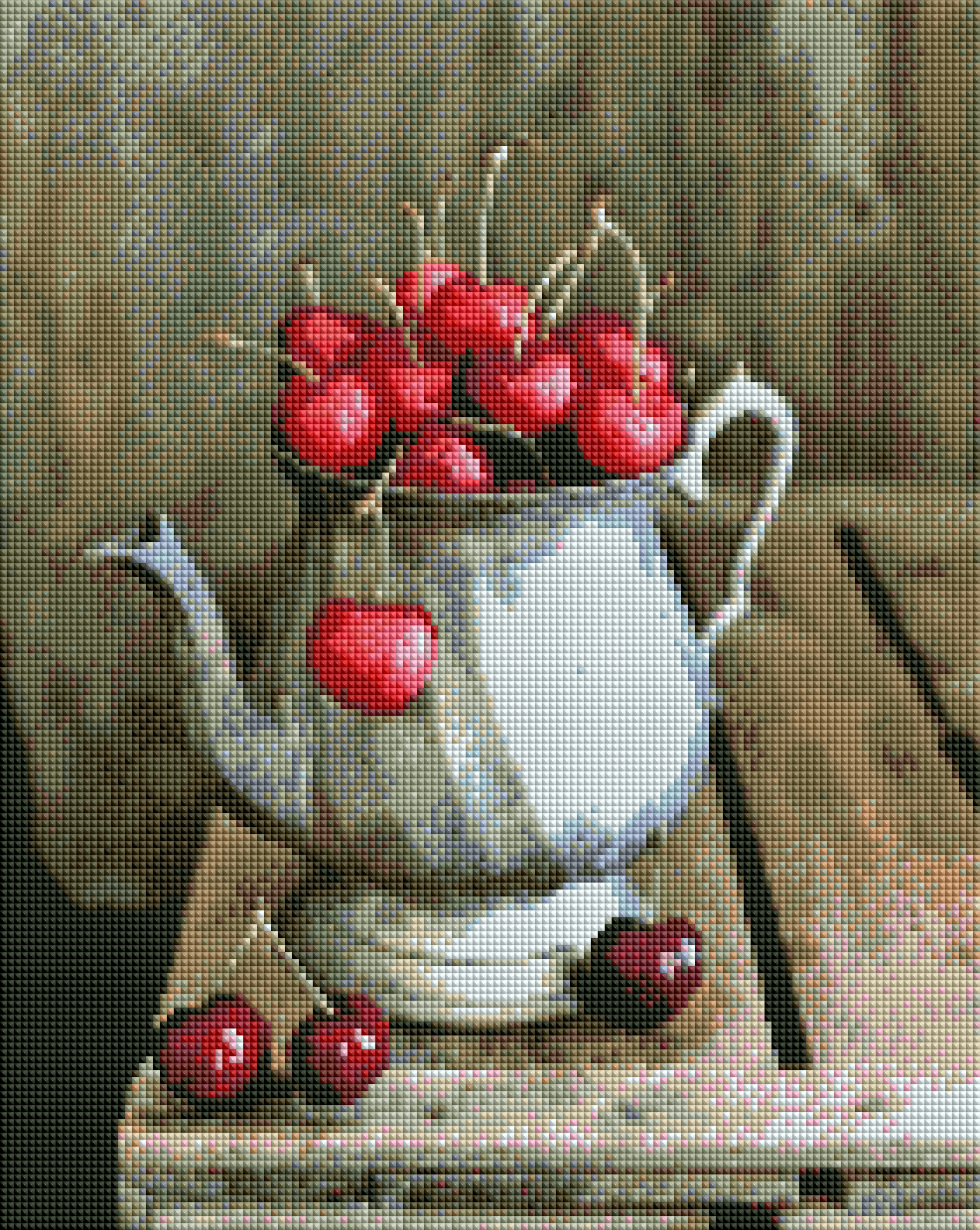 Алмазна мозаїка на підрамнику ArtStory Черешня 40x50 см (ASM20) Алмазна мозаїка на підрамнику ArtStory Черешня 40x50 см (ASM20)