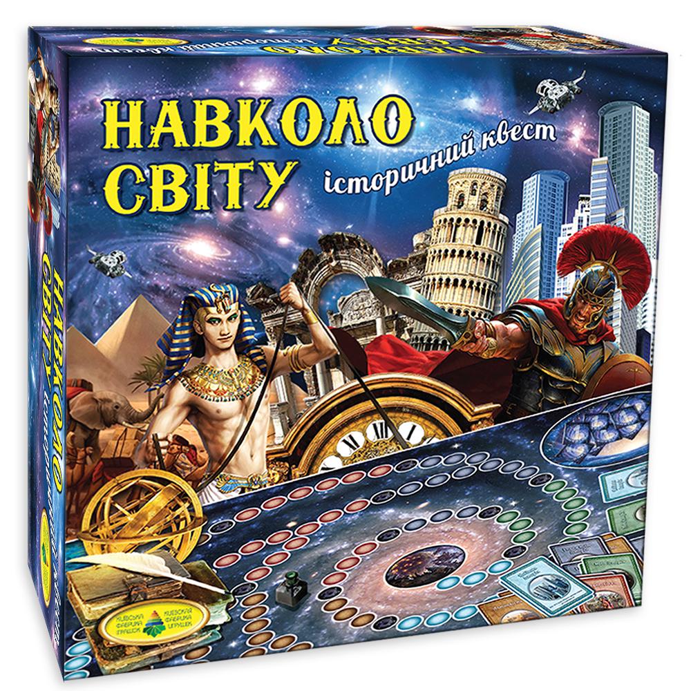 Настільна гра Київська фабрика іграшок Навколо Світу