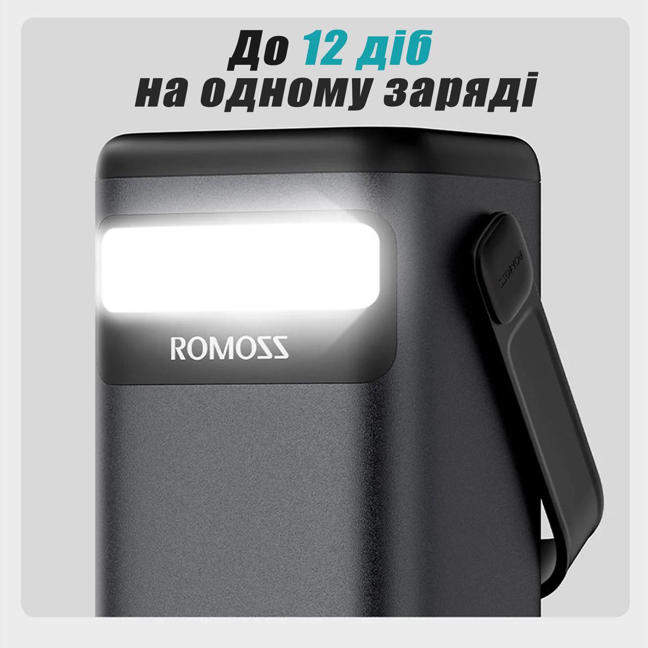 Повербанк для ноутбука Romoss PMT60 100W 60000 mAh 5A зі швидкою зарядкою (Romoss-100W) - фото 9 Повербанк для ноутбука Romoss PMT60 100W 60000 mAh 5A зі швидкою зарядкою (Romoss-100W) - фото 9